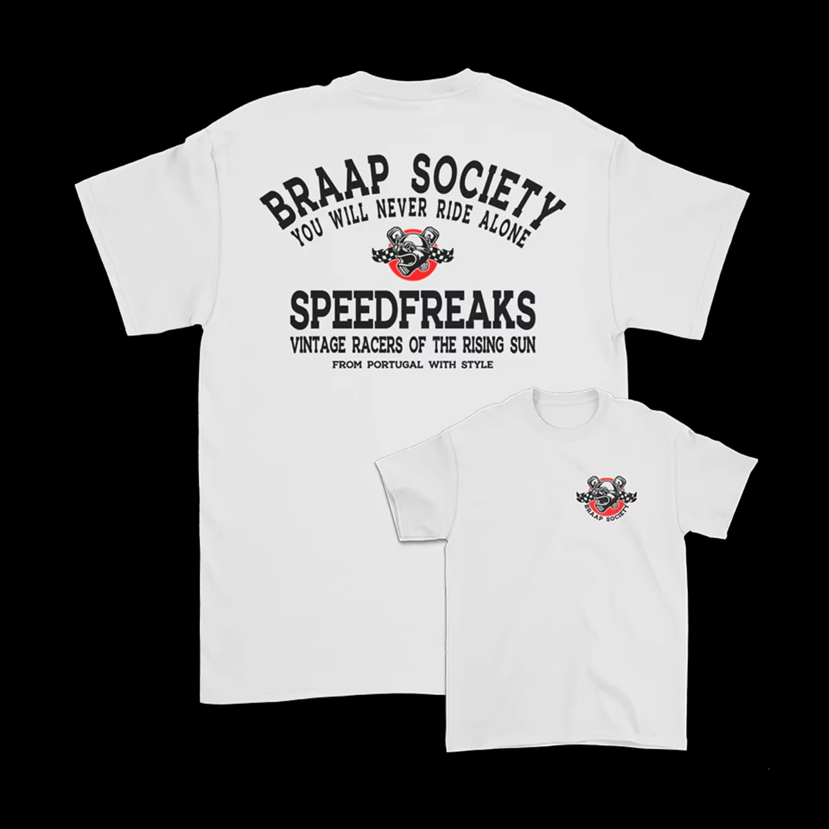 Streetwear Brand Japanese - SPEEDREAKS Kaus Merek Pengemudi Balap Retro