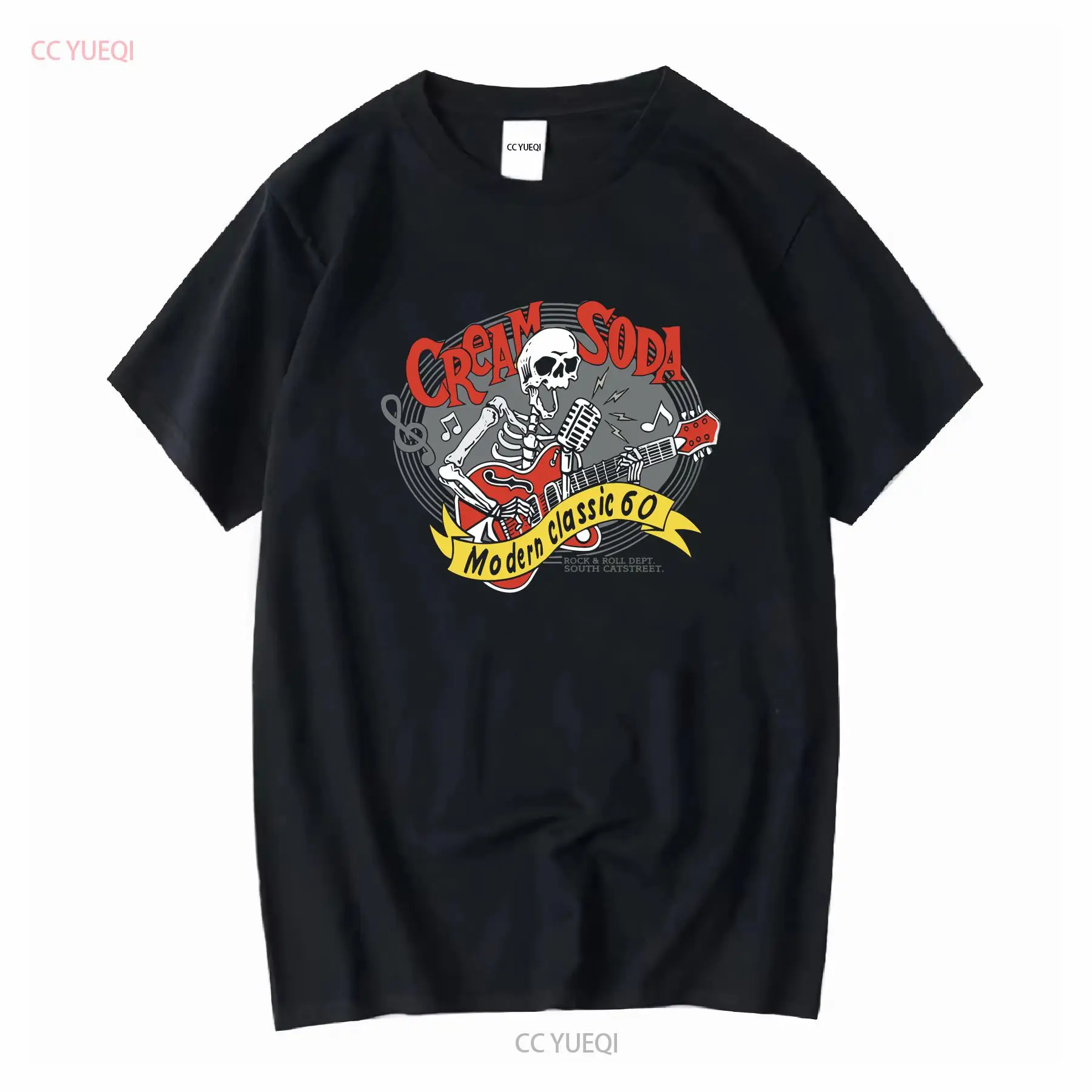 Streetwear Brand Fashion - Kaos Cream Soda Rock Roll Merek