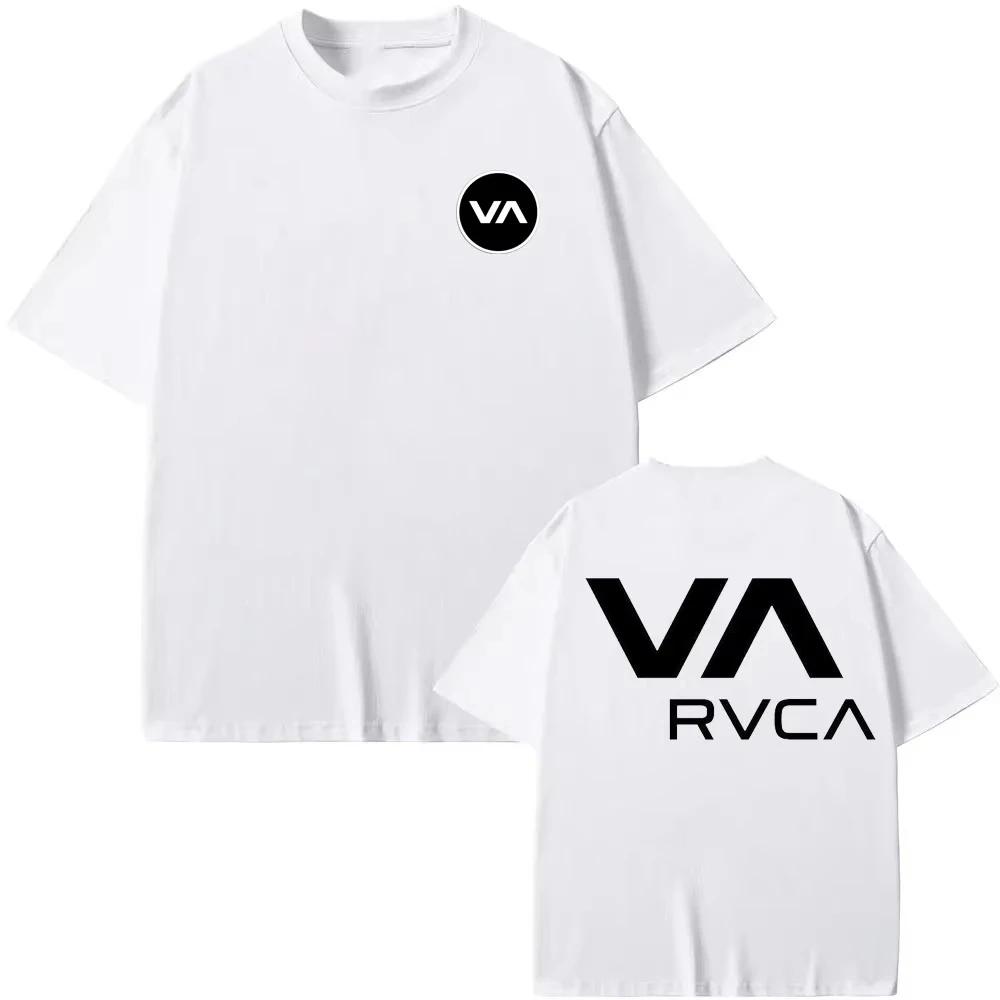 Streetwear Brand Fashion - RVCA T Shirt Hitam Tee Musim