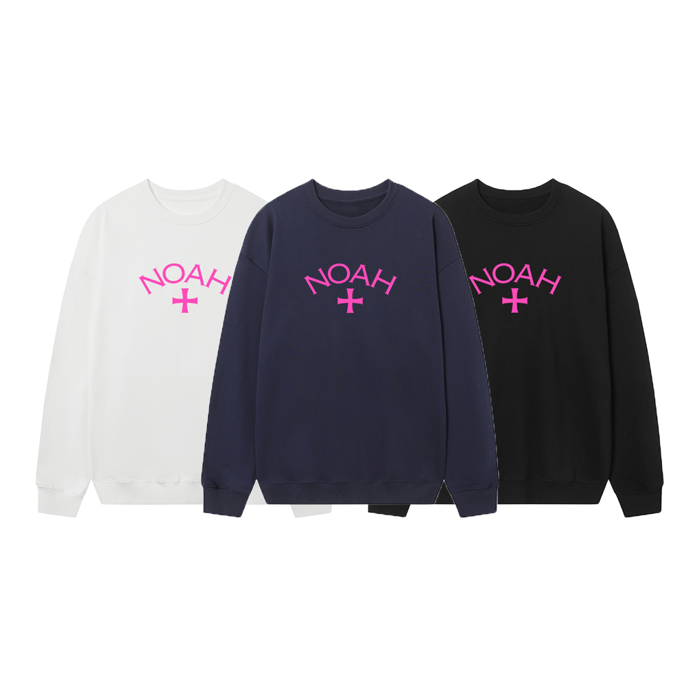 Noah Pink Cross Print Loose Ca - Streetwear Brand Noah ulasan dan harga
