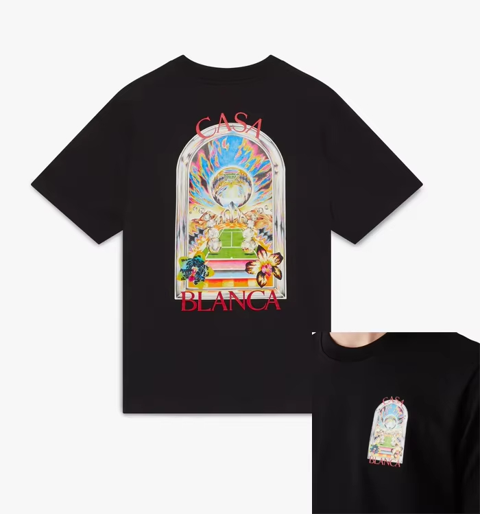 Kaos Seni Neon Merek Fashion M - French Streetwear Brand ulasan dan harga