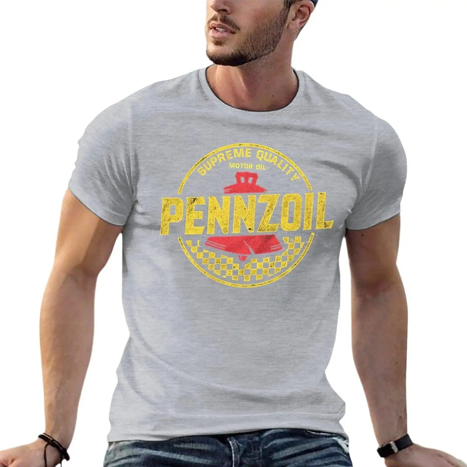 Distressed Pennzoil Logo minya - Streetwear Brand With A Logo ulasan dan harga